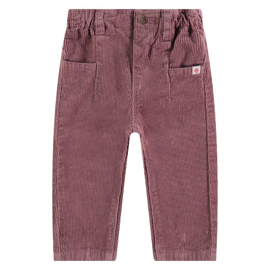 Baby Girl Paperback Pants - Purple Corduroy