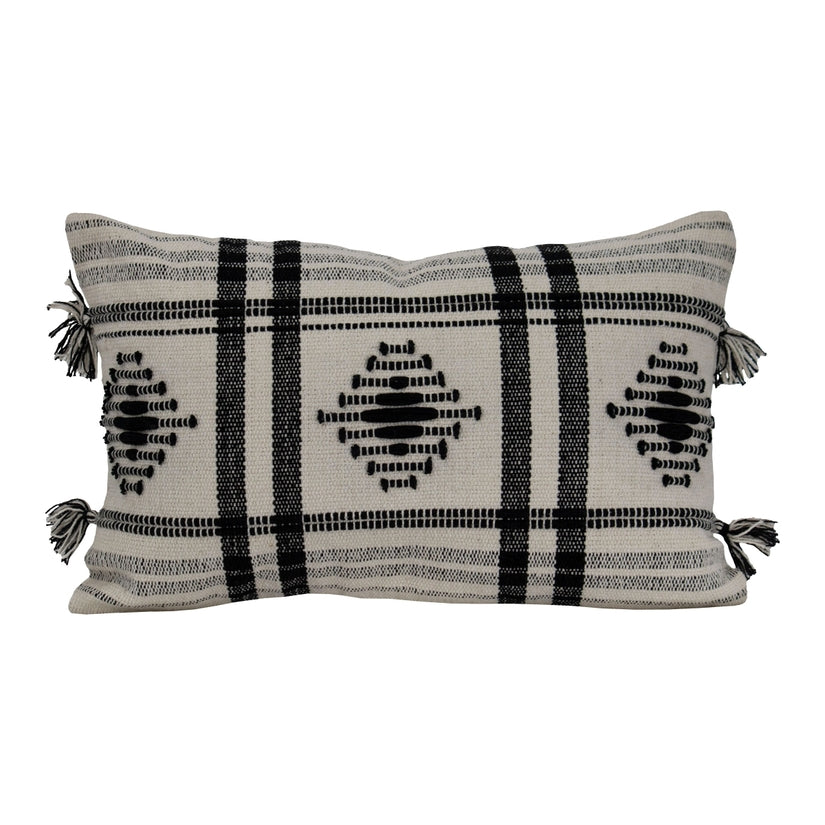 Foreside Woven Pillows- 14x22