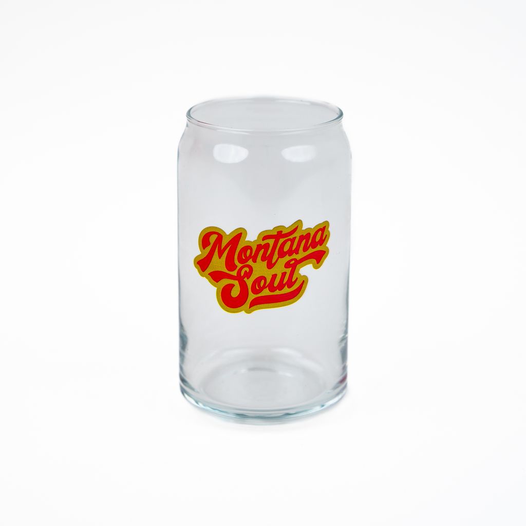 Montana Soul Beer Can Glass