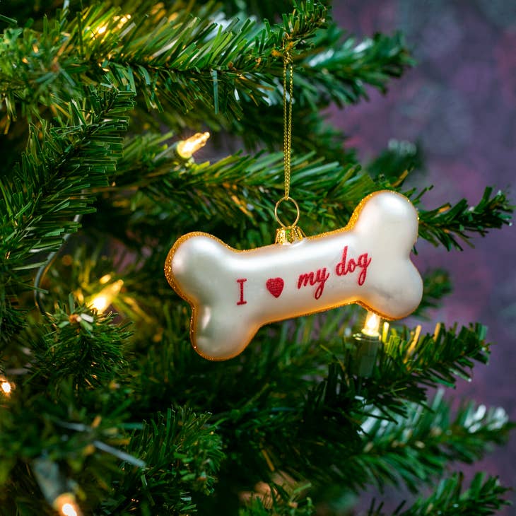 Party Rock Glass Ornaments