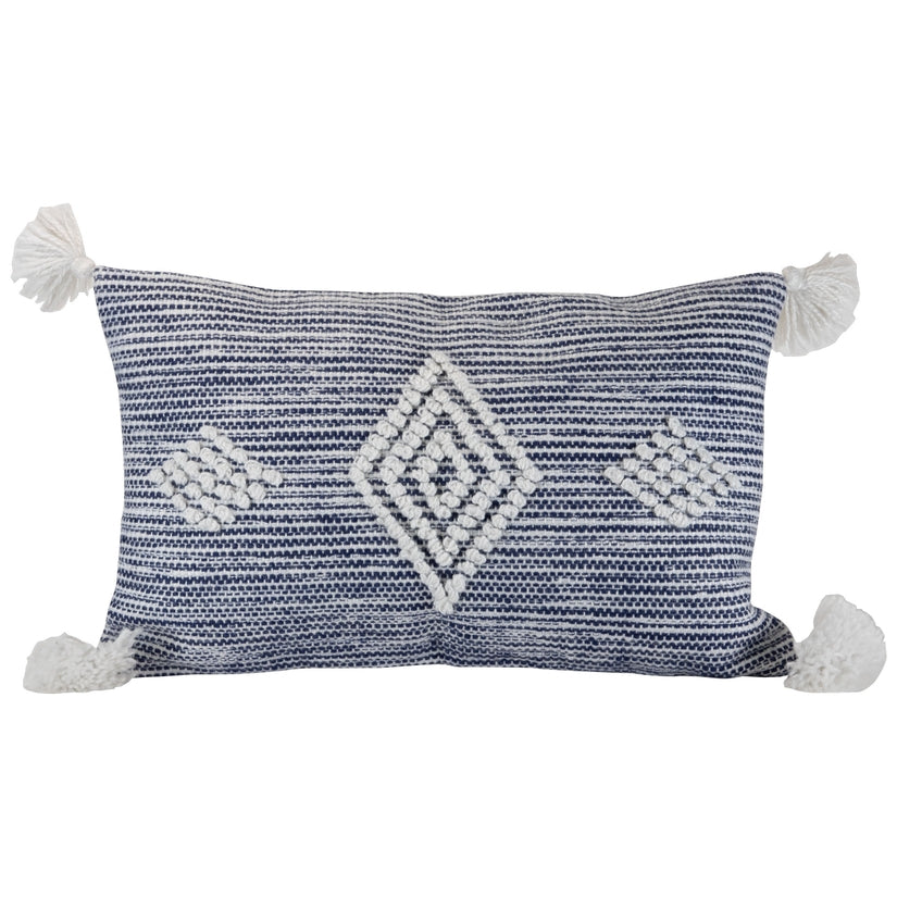 Foreside Woven Pillows- 14x22