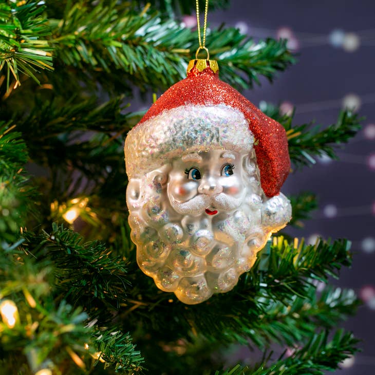 Party Rock Glass Ornaments