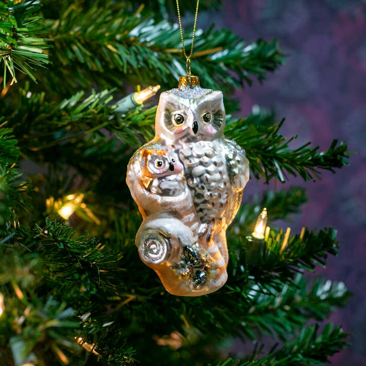 Party Rock Glass Ornaments