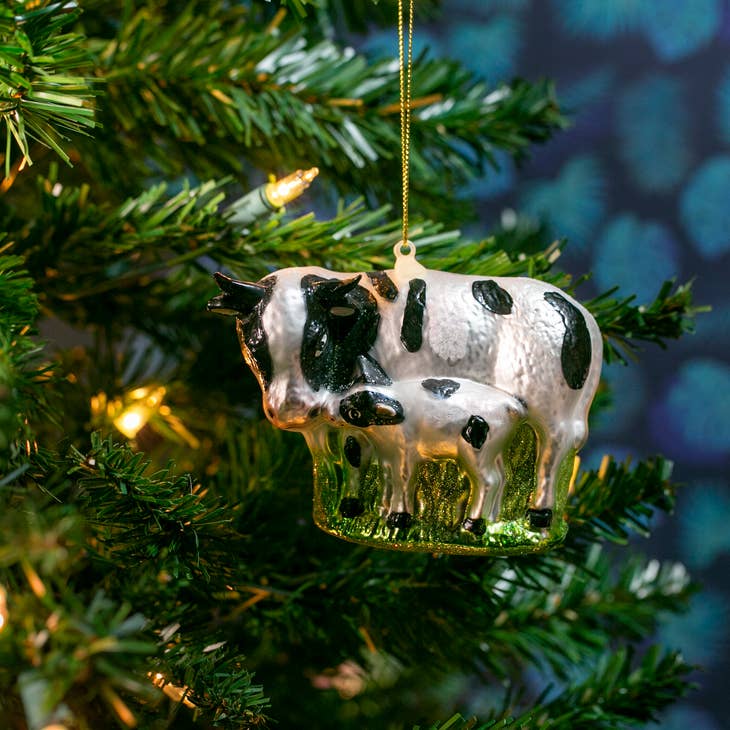 Party Rock Glass Ornaments