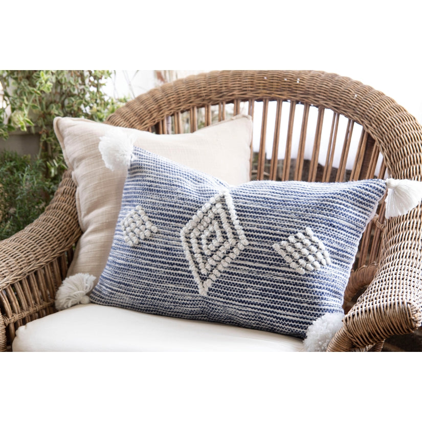 Foreside Woven Pillows- 14x22