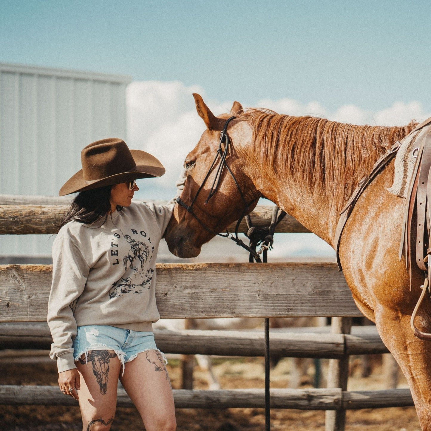 Let's Rodeo Unisex Pullover