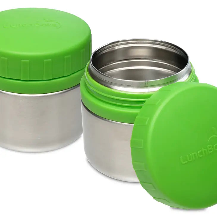 Lunchbots Round Container-Green