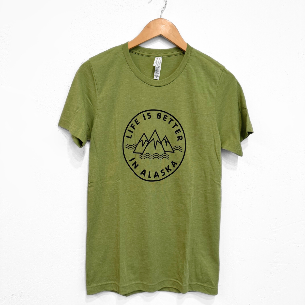 Life is Better in Alaska Unisex Tee - Heather Green