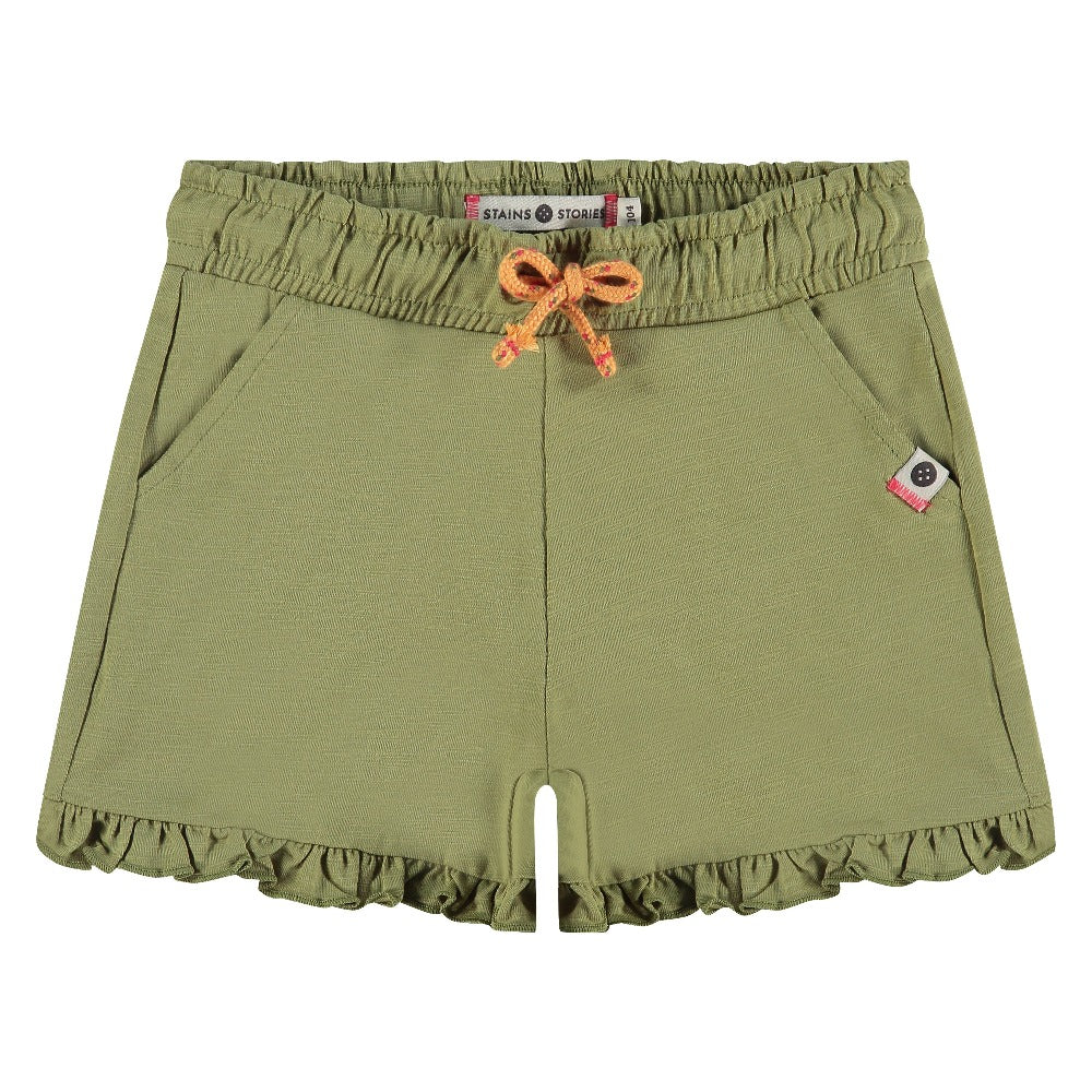 Girls Short - Olive