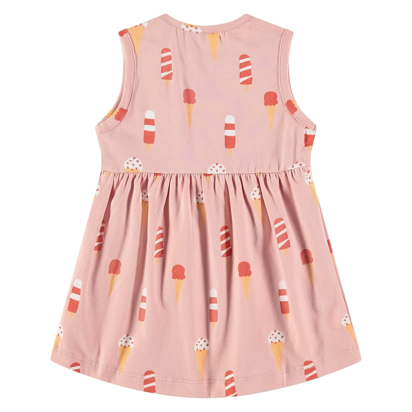 Baby Girl Jersey Dress - Pink/Ice cream