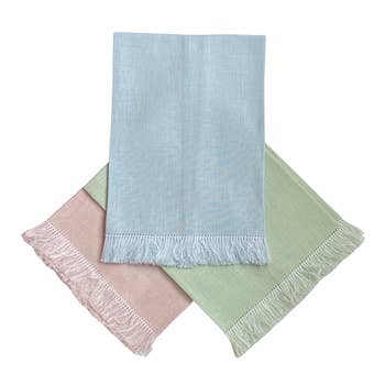 Fringed Dinner Napkin- 4 Pack