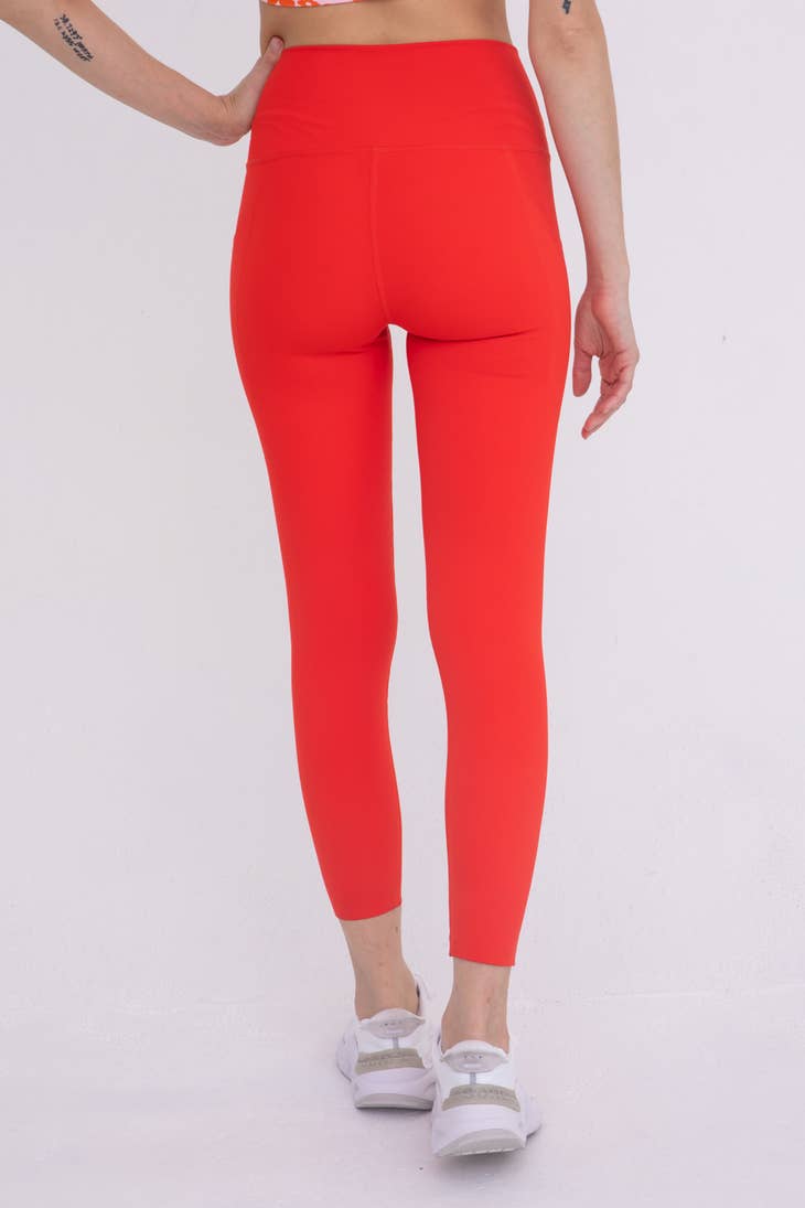 Essential Fold Over High-Waist Leggings