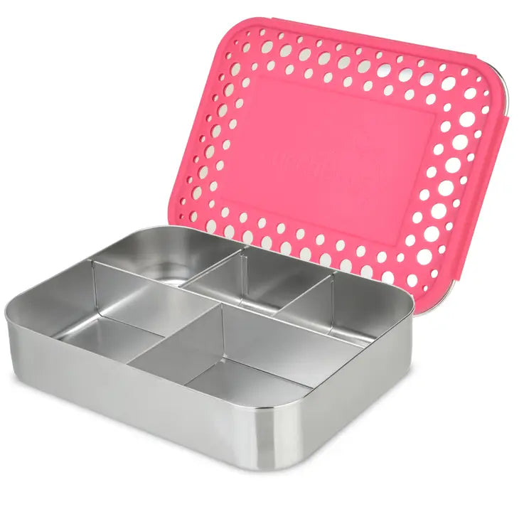 Large Bento Cinco-Pink (5 compartments)