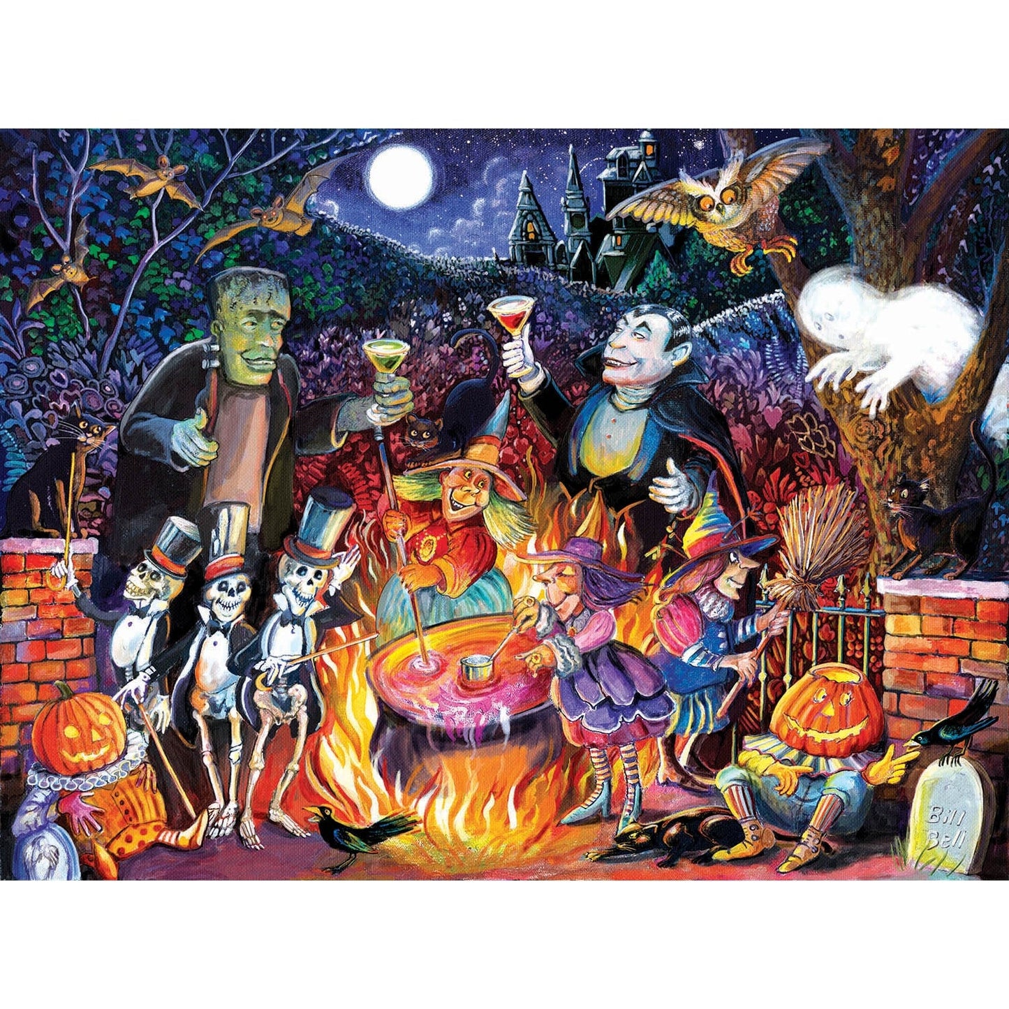 SunsOut Halloween Puzzles- 1000 pc