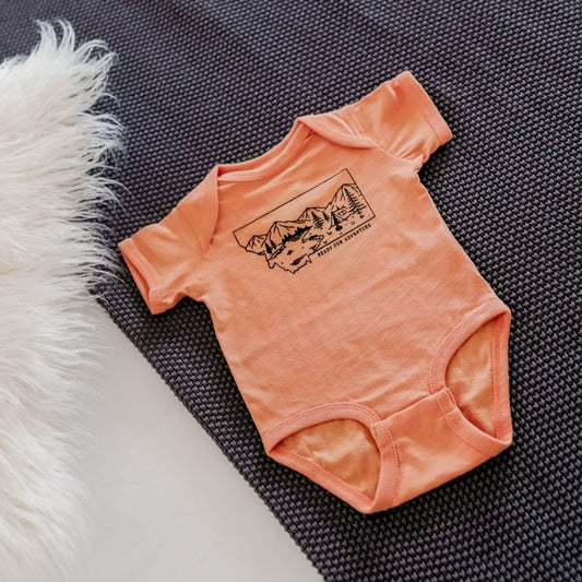 Ready for Adventure Onesie - Sunset