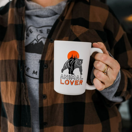 Animal Lover Mug - White - Discontinued - The Montana Scene