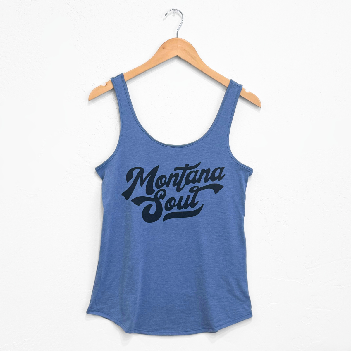 Montana Soul Ladies Tank - Maritime Frost - The Montana Scene