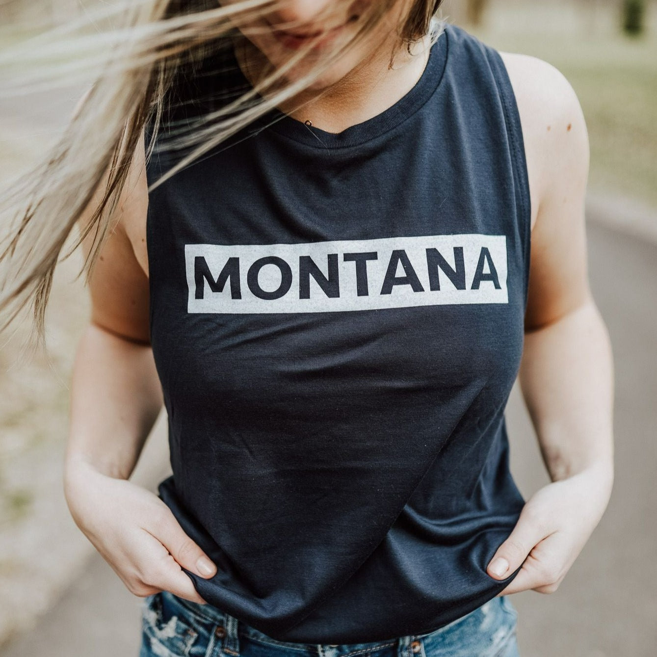 Montana Bar Ladies Muscle Tank