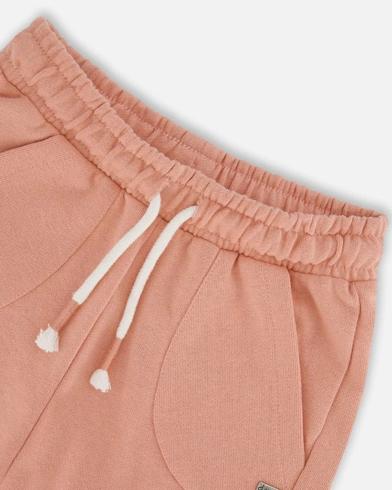 French Terry Short - Peach Pink