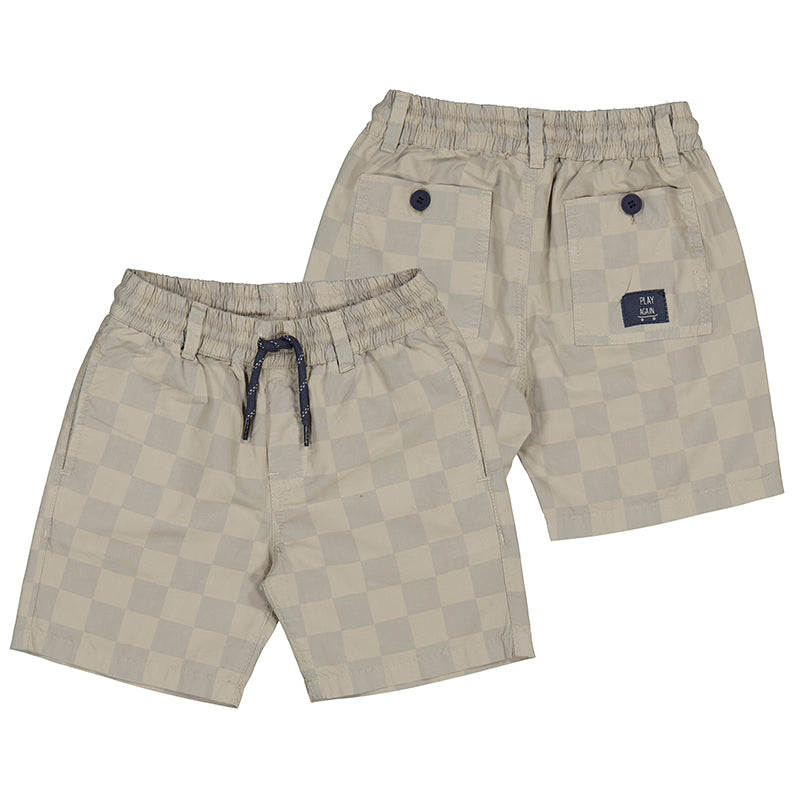 Boy Bermuda Shorts - Dust Squares