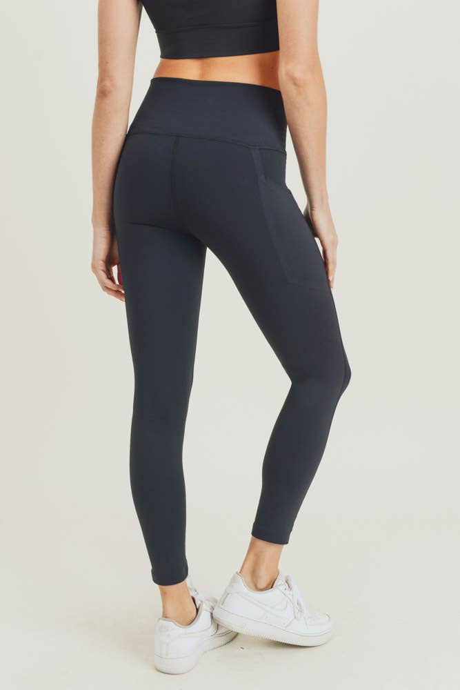 Essential Fold Over High-Waist Leggings