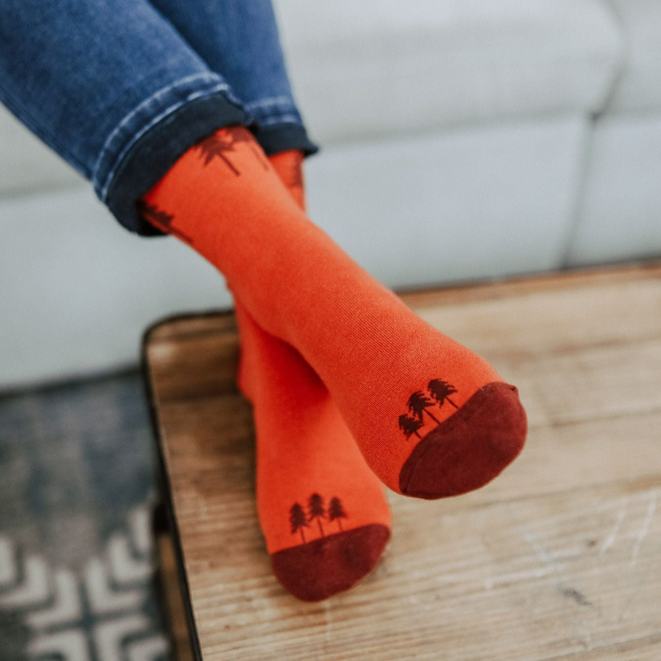 Three Trees Unisex Socks - Color Options - The Montana Scene