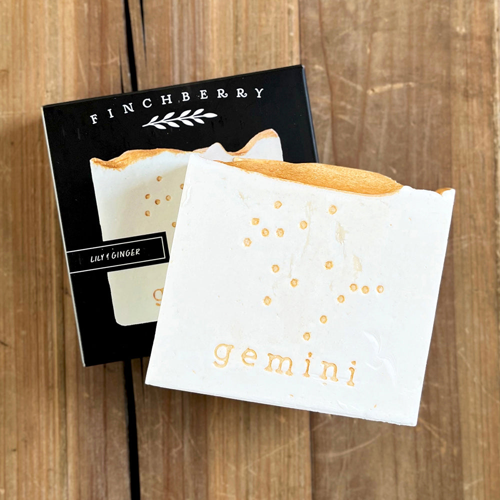 Finchberry Zodiac Bar Soap - Lily & Ginger