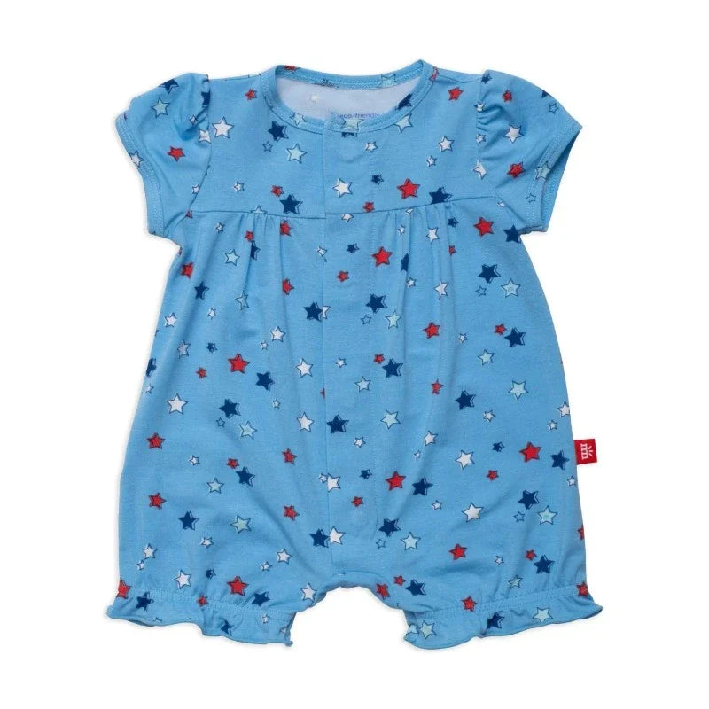 Red White and Bluetiful Magnetic Romper