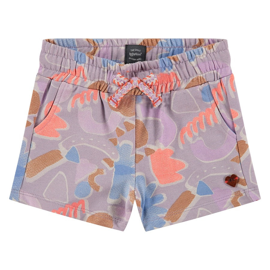 Girls Sweat Short - Purple Haze